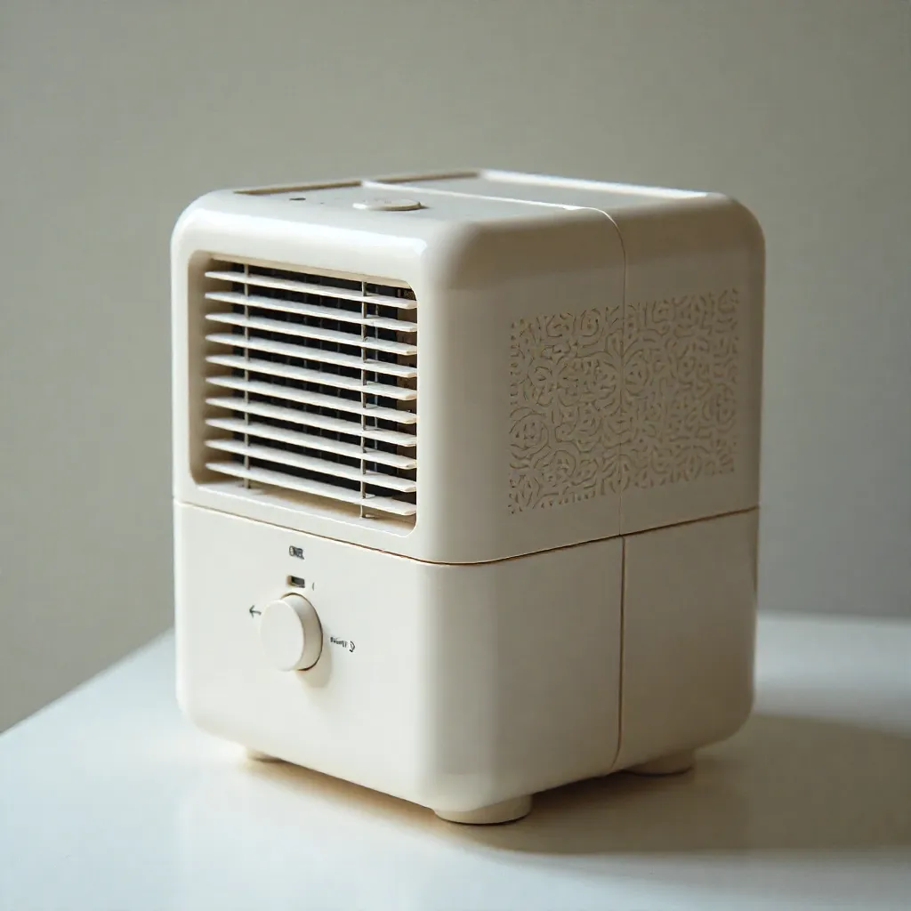 Eco-friendly humidifier in modern home setting