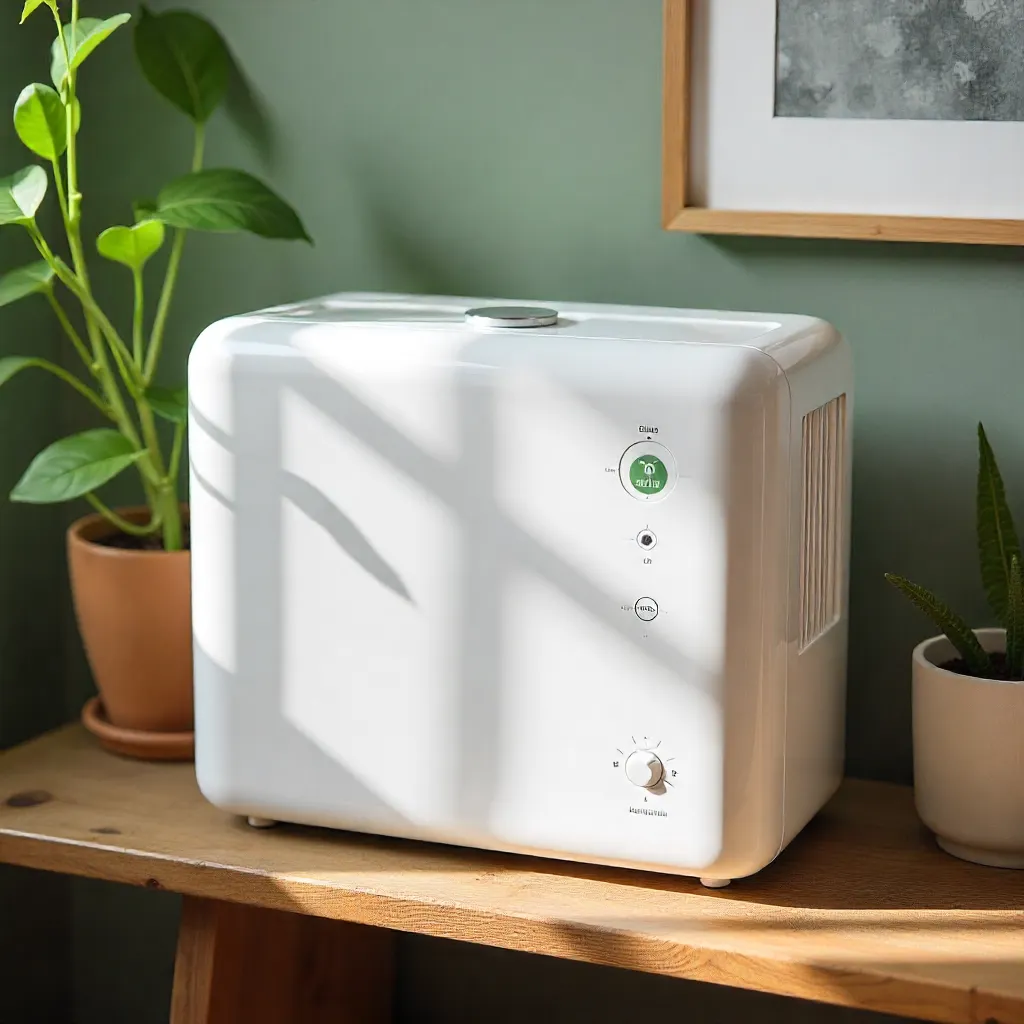 Dual function humidifier and dehumidifier